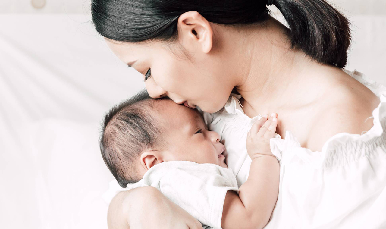Mother and baby